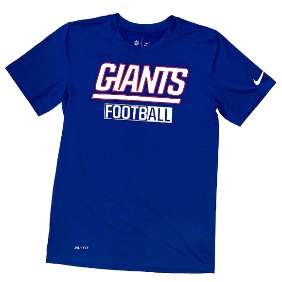 NIKE Dri Fit New York Giants NFL MEN’s shirt size Small - Picture 1 of 10
